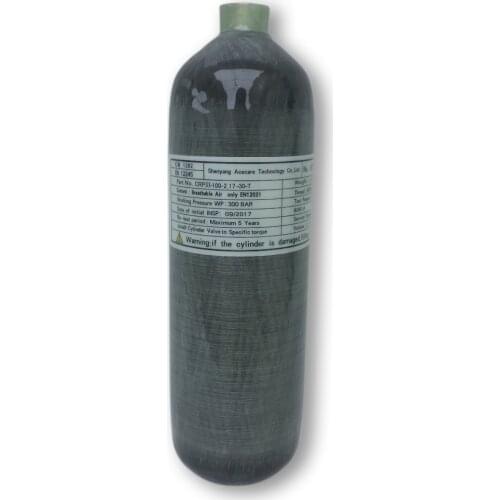 AC1217 Carbon Fiber Gas Cylinder Pcp Air Rifle Airgun Compressed Air Rifle Rifle Pressure For Hunting Mini Cylinder Diving -R