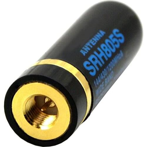 10Pcs Mini SMA-M Male Dual Band Antenna for Baofeng Walkie Talkie UV-3R for Wouxun KG-UV6D Yaesu VX-3R VX-7R VX-8DR CB Radio