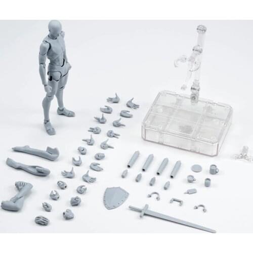 14cm Movable female male body Action Figure Toys Anime figure doll Drawing Mannequin bjd artist Art painting body model dolls