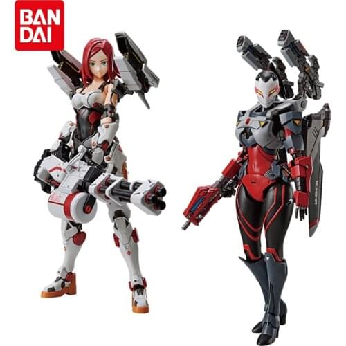 BANDAI Genuine Figure-rise Standard Ace Force BUTTERFLY IKAWA SAKURA SPARK Assembly Model Action Toys Figures Gifts For Children