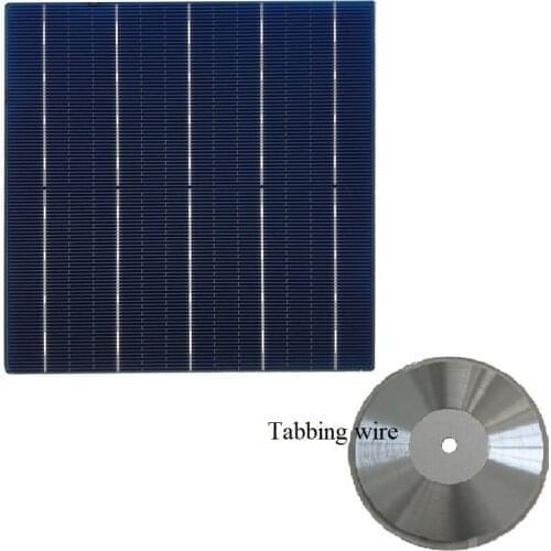 Diy 220W monocrystalline solar panel high quality solar cells 21.8% efficiency 40pcs/Lot + Enough connector tabbing wire