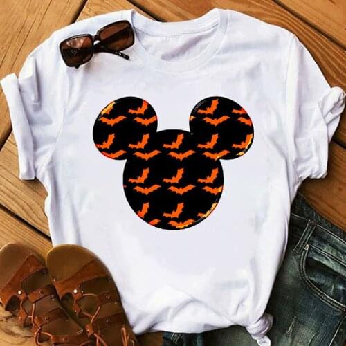 Funny Mouse Head Printed t shirt women Harajuku Cartoon Graphic Casual Fashion Tshirts Tops Tees Female Short Sleeve Tshirts