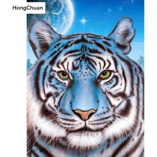 Tiger 5D DIY Square/Round Diamond Painting Gift Cross Stitch Mosaic Christmas Diamond Embroidery Home Decoration