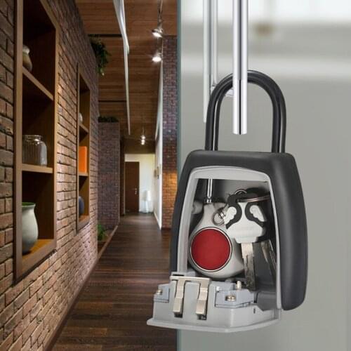 Master Lock Outdoor Key Safe Box Keys Storage Box Padlock Use Password Lock Alloy Material Keys Hook Security Organizer Boxes