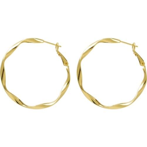Bettyue Simplicity Style Alloy Earring Noble Gold Color Earring For Female Modern Ornament Fashion Party Ingenious Gift