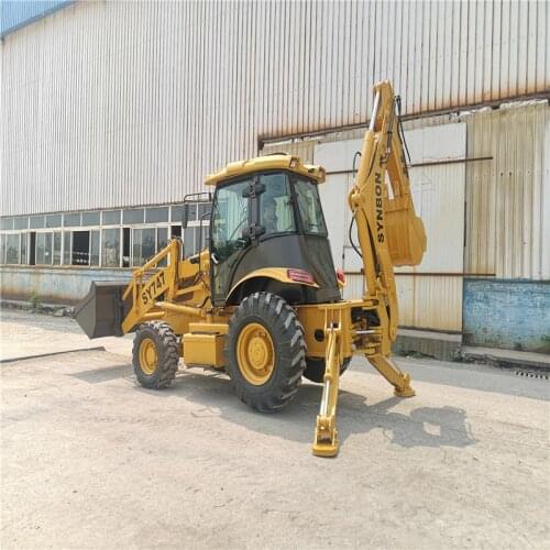SYNBON New Farm Garden Use Hydraulic Backhoe Loader Excavator Bucket SY747