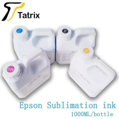 Tatrix 4X1000ML Universal Sublimation ink for Epson SureColor SC T3100 T5100 Large format printer