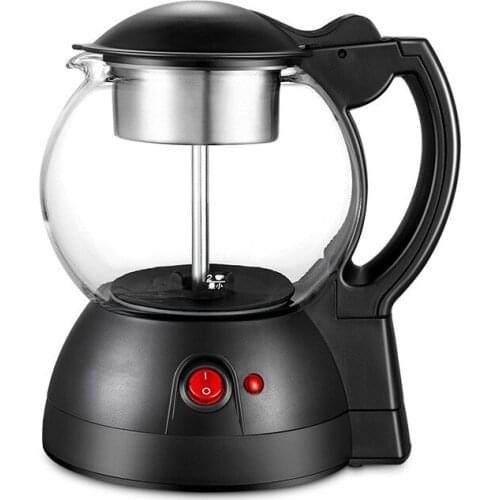 Boiled tea pot black brewed machine electric hot glass automatic steam flower teapot