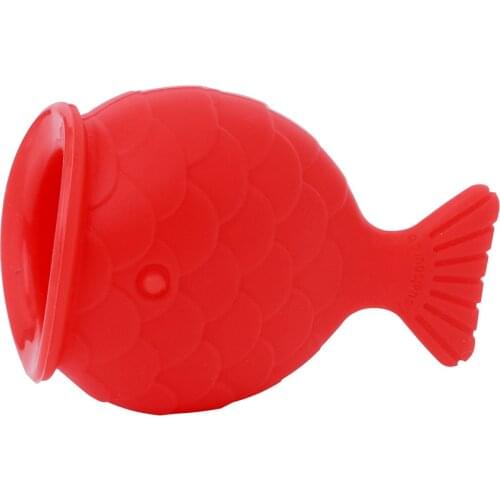 1pc Women Lip Plumper Fish shape Red Color Silicone Sexy Full Lip Enhancer Increase lips Lip Plump Beauty Makeup Tool