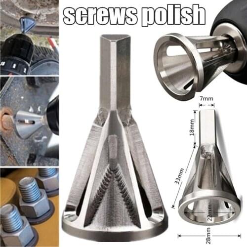 1PCS Remove Burr Tool All Kinds Of Chuck Repair Damaged Bolt Drill Bit Life Supplies Deburring External Chamfer