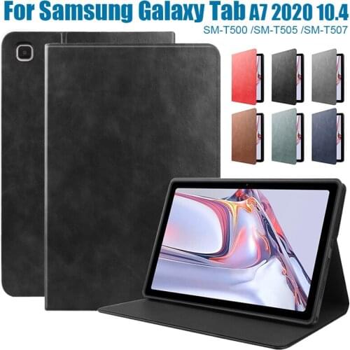 2020 new Gligle ultra slim Magnet Case cover for Samsung Galaxy Tab A7 10.4 2020 SM-T500 SM-T505 T507 Tablet shell +touch pen