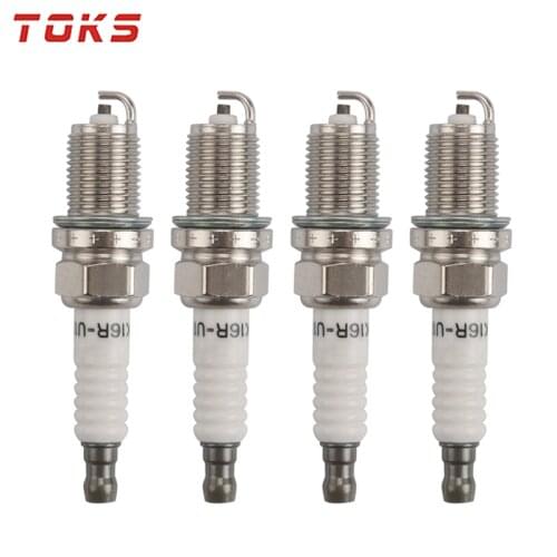 4pcs 90919-01164 K16RU11 Iridium Spark Plug For Toyota 4Runner Celica MR2 Tacoma Yaris Vios Echo Paseo 9091901164 K16R-U11