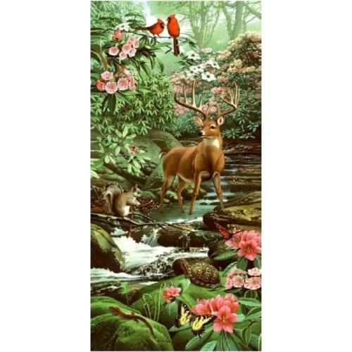 Large 5D DIY square/round Diamond painting deer Cross Stitch Diamond Embroidery Pattern Rhinestone home decor J2020