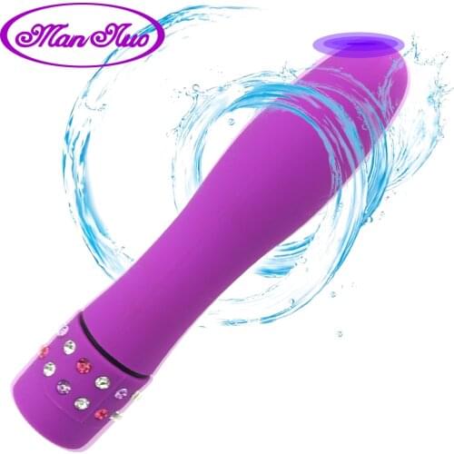 Diamond Mini Bullet Shape Vibrator G-Spot Massage Magic Wand Muti-Speed Clitoris Stimulator Sex Toys for Women Vibrating Dildo