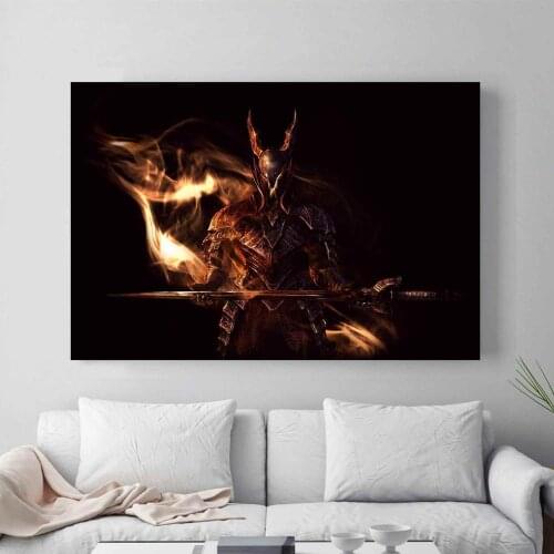 Dark Souls Video Game Artwork Posters and Prints Wall art Decorative Picture Canvas Painting For Living Room Home Decor Unframed