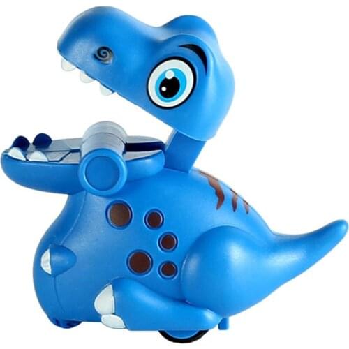 Pressed Little Dinosaur Inertia Toy Car Childrens Cartoon Toys Slide Inertia Toy Educational Game Competition