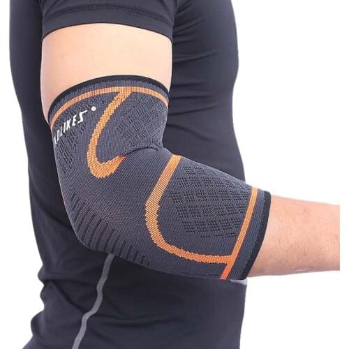 1 Pair Elbow Support Compression Sleeve Elbow Brace Protector Workouts Weightlifting Arthritis Volleyball Tennis Fitness