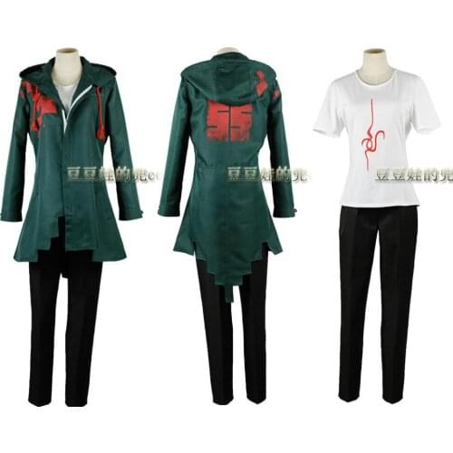 Super Dangan Ronpa 2 Nagito Komaeda Nagito Cosplay Costume full set 11