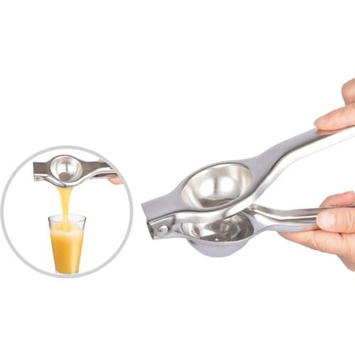 Kitchen Gadgets Stainless Steel Thicken Manual Lemon Juicer Lemon Clip Fruit Juicer
