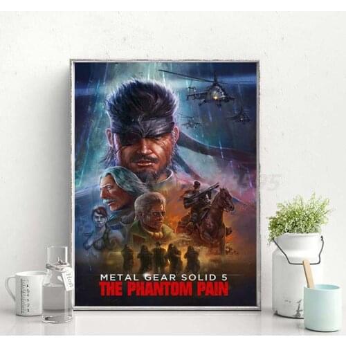 Metal Gear Solid 5 The Phantom Pain HD Wall Art Canvas Posters Prints Painting Wall Pictures For Office Living Room Home Decor