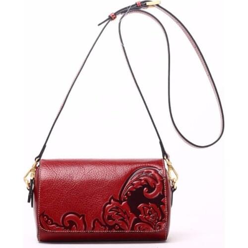 New leather womens bag womens sidecar bag leather embossing fashion single shoulder bag fashion item tote bag