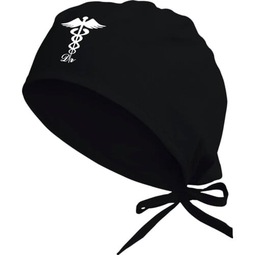 Unisex Surgical Cap Doctor Hat Nurse Pure Cotton surgical caps operating room caps nurses hats veterinary pet