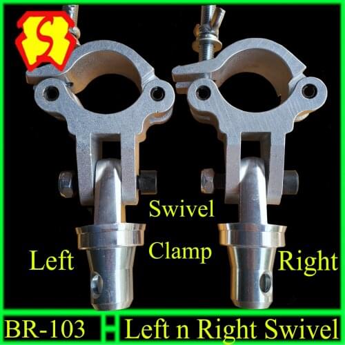 Swivel clamp with hinge aliment connecting Aluminum Spacer coupler for all angles for roof support and F31 roof