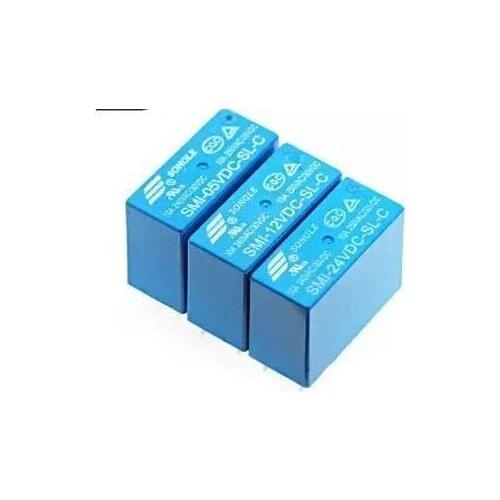 SMI-05V 12V 24VDC-SL-A-SL-C-SL-2C 5A 10A 4 foot relay