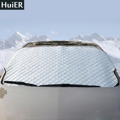 Snow Car Covers for Almost of all SUV and Ordinary Car Front Windshield Window Foils Car-covers Block Sun Shade UV Car Styling