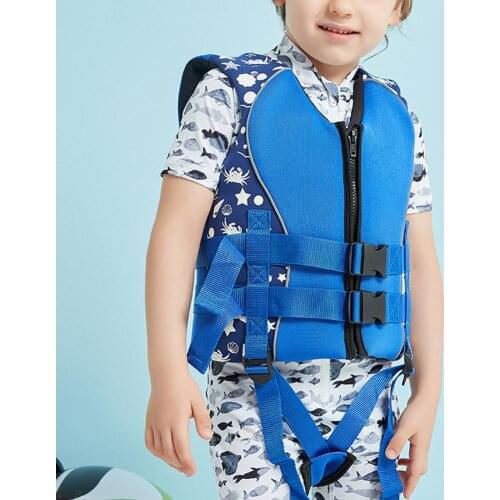 Children Kids Swimming Lifesaving Life Jacket Aid Flotation Device Buoyancy Kayaking Boating Surfing Vest Safety Survival Suit