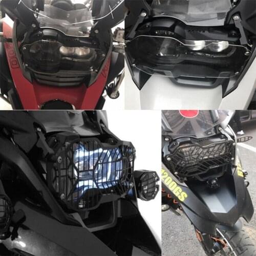 Motorcycle Headlight Guard Protector Lens Cover for BMW R1200GS Adv LC R1200 adventure GS Water Cooled 2013-2018