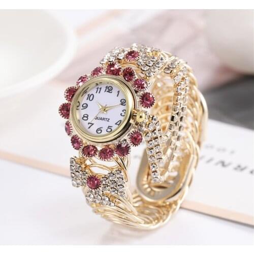 Women Watches Khorasan Alloy Fashion bayan kol saati Watch Creative Fringe Quartz Bracelet Watch models Kh080 reloj mujer Clock