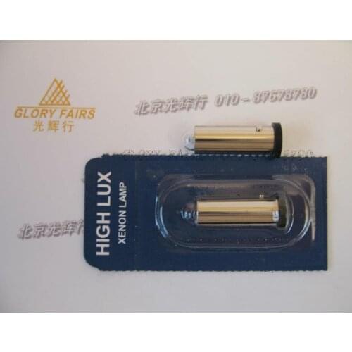 5pcs,66 VISION ophthalmic 3.5V lamp,YZ6F YZ11D AVI 030 indirect ophthalmoscope retinoscope,HIGH LUX xenon halogen bulb