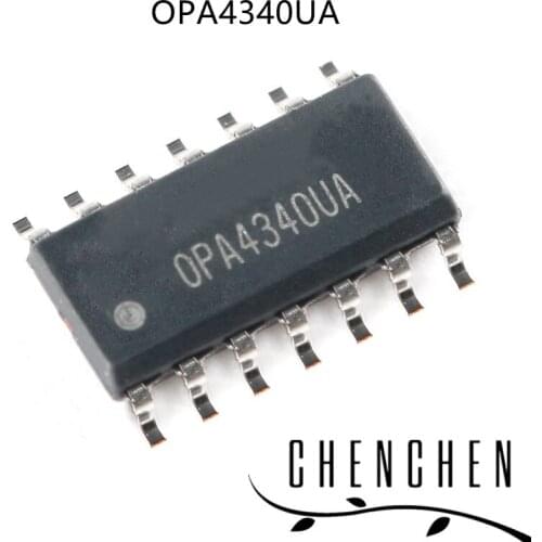 5pcs/lot OPA4340UA SOIC-14 100% New