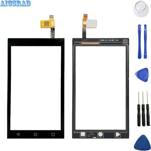 AICSRAD front outer glass For DEXP Ixion E240 Strike 2 Touch Panel Touch Screen Digitizer Sensor Replacement e 240 + Tools