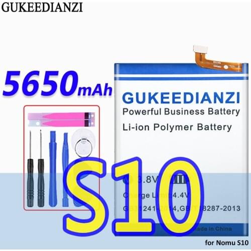 GUKEEDIANZI S10 5650mAh High Capacity Battery For Nomu S10 S 10