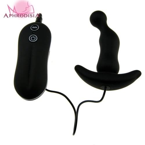 APHRDDISIA 10 Modes Of Silicone Anal Plug Vibrator Anal Sex Toys For Women/Couples G-Spot Vibrators Adult Game Erotic Products
