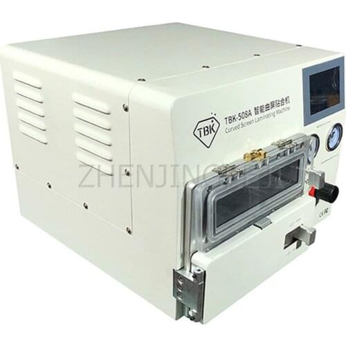 110-220V Curved Screen Pressing Machine Fully Automatic Vacuum Laminating Tools 800W Defoaming IPad Cell Phone Repair Equipment
