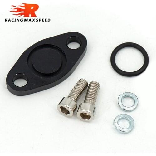 Free ship CNC Delete Block Off Plate Kit for Audi vw 1.8T engines Air Injection combi valve delete MK4 Golf Jetta TT A4 B5 B6