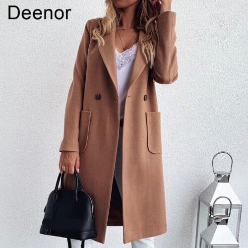 Женские пальто с воротником Deenor China At AliExpress