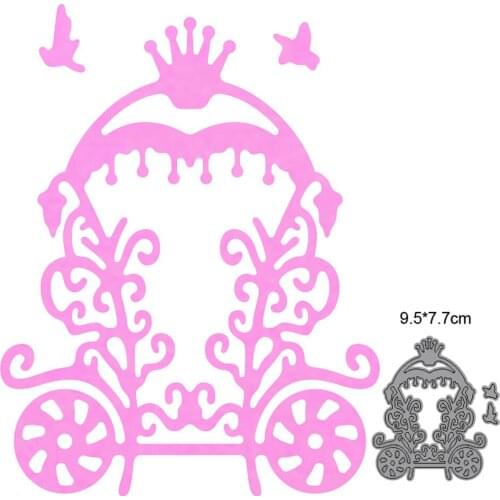 Baby carriage Metal Crafts Cutting Die Cuts, DIY Crafts Template Scrapbook Cards Cutting Dies Cut Stencils for DIY