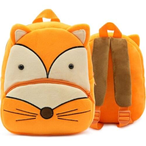 Fox Stray Toddler Backpack Softback Mini Schoolbag Children Kindergarten Boy Girl Gifts Mochila For 2-4 Years