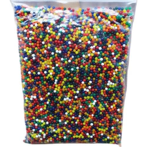 240g mix Hydrogel Water Beads Pearl Shaped Crystal Soil Mud Grow Bio Gel Ball For Flowers Plant Vase Gun Aqua Gel Beads Polymer