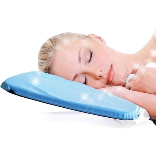 Summer Therapy Insert Sleeping Aid Pad Mat Muscle Relief Cooling Gel Cushion Ice Pad Massager Water Pillows Added