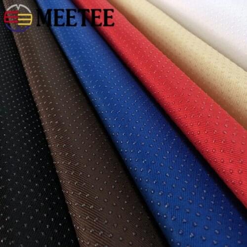 Meetee 100*150cm Polyester Anti-Slip Fabric Rubber Dotted Non Slip Fabric Material DIY Cushion Carpet Cloth Sewing Accessories