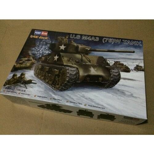 Hobbyboss 1/48 84805 U.S M4A3 (76) W Tank model kit