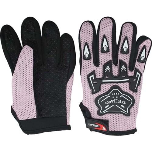 Pink Kids Children Motorcycle Gloves Motorbike Gear Motorcross S-M-L Size Scooter ATV QUAD Dirt Pit Bike Go Karts