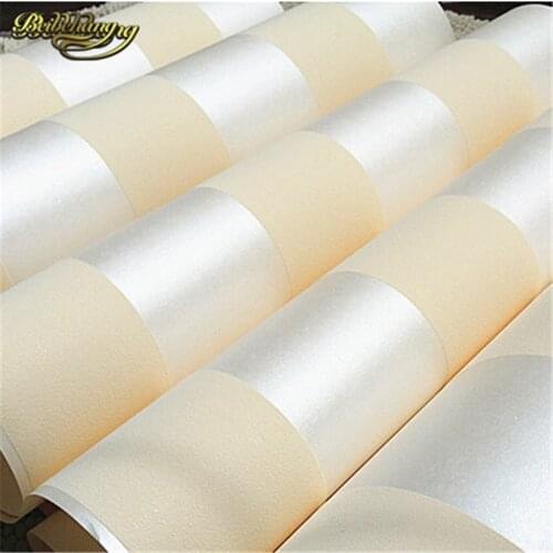 Beibehang 10M Roll Modern Simple Style 3D Stripe Wallpaper Bright Pink Beige Brown Wallpaper Of Cream White Background Wall Tape