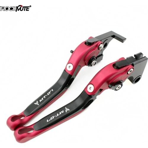 Brake Clutch Levers For Yamaha MT07 FZ-07 2014 2015 2016 2017 2018 2019 MT-07 FZ-07 Motorcycle Adjustable Folding Extendable
