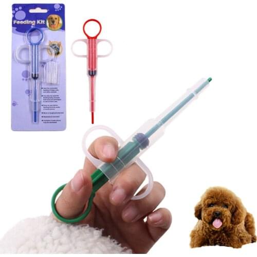 Dog Puppy Cat Tablet Medicine Capsules liquid Feeding Tool Pet Pusher Shooter Pills Feeder pet supplies